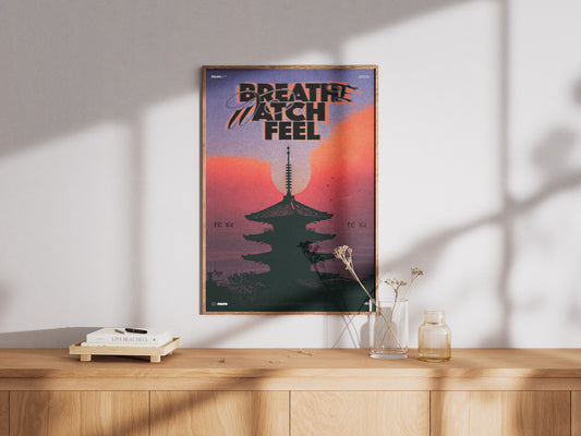 "Breathe Watch Feel" (Sunset)