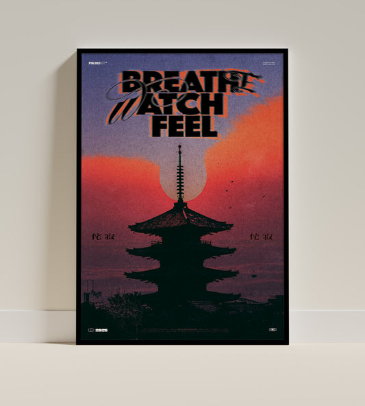 "Breathe Watch Feel" (Sunset)